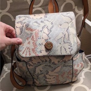 NWOT Medium Sized Tory Burch Multi Colored Backpack